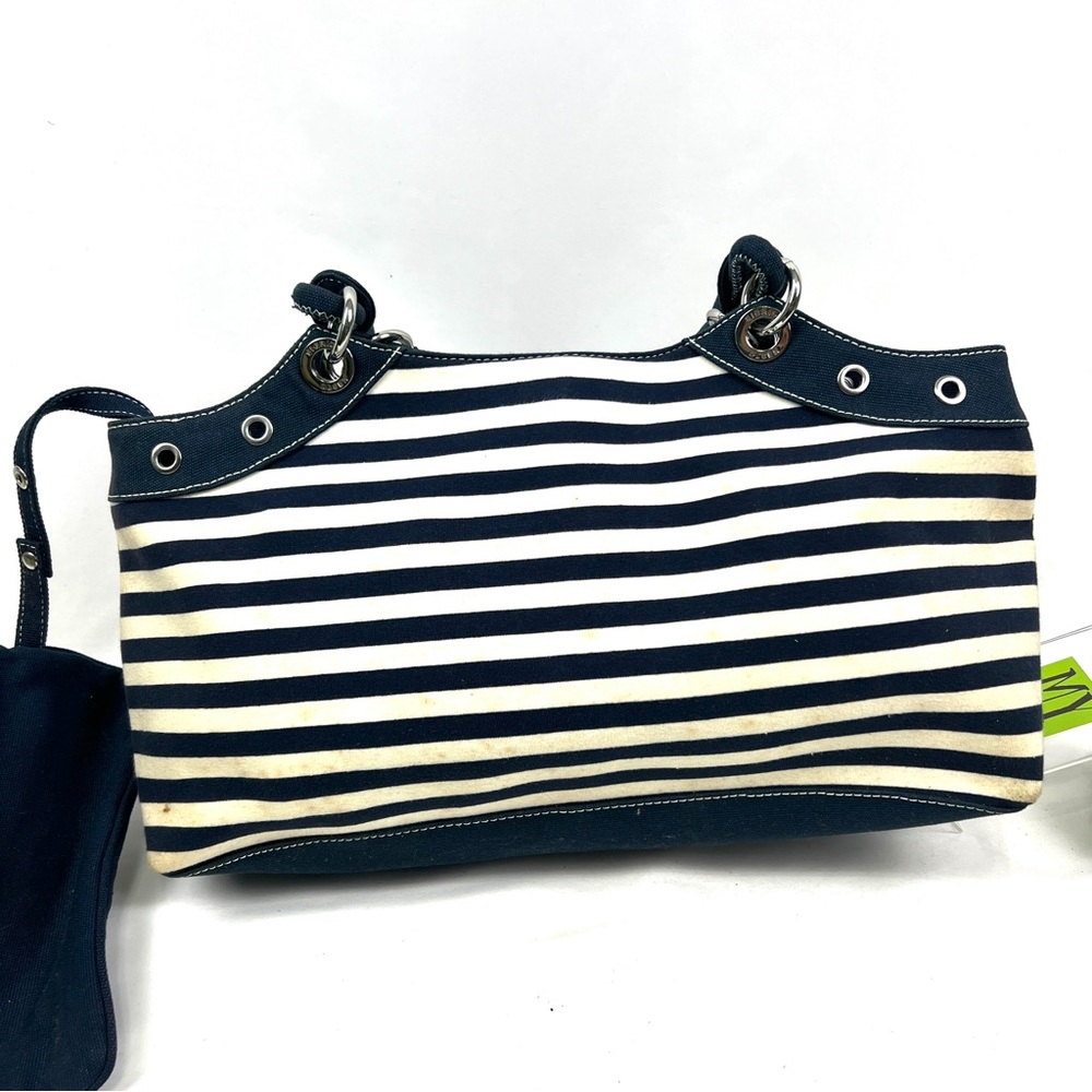 Sigrid Olsen Nautical Canvas Satchel - image 3